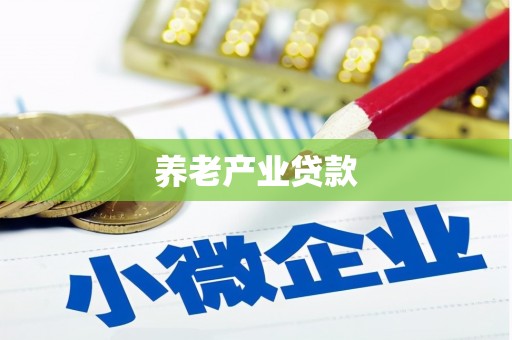 闸北养老产业贷款